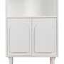 Ixia Librería Beret Blanco DM-Madera 80 x 40 x 175 cm
