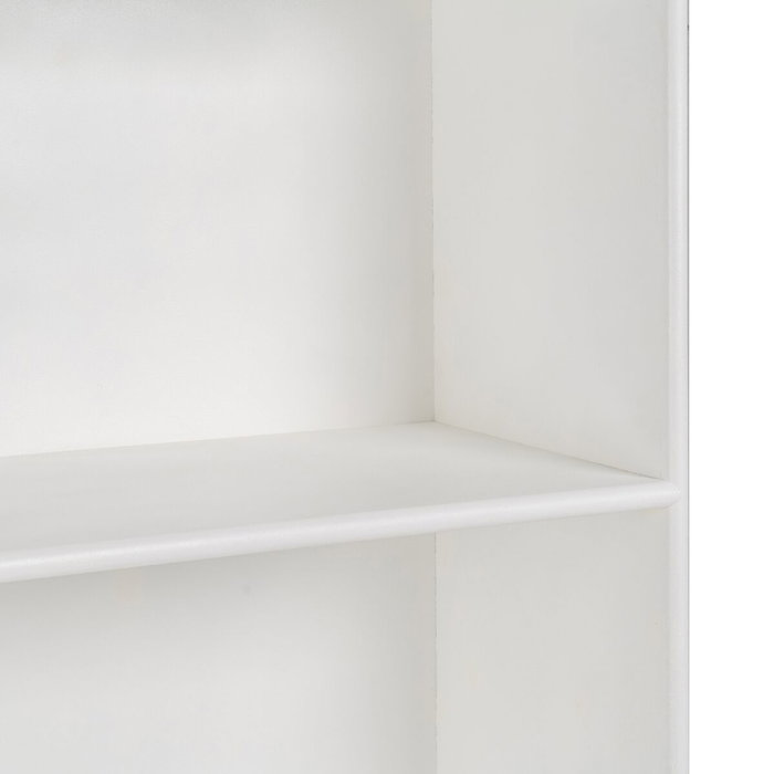 Ixia Librería Beret Blanco DM-Madera 80 x 40 x 175 cm