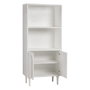 Ixia Librería Beret Blanco DM-Madera 80 x 40 x 175 cm