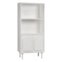 Ixia Librería Beret Blanco DM-Madera 80 x 40 x 175 cm