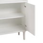 Ixia Librería Beret Blanco DM-Madera 80 x 40 x 175 cm
