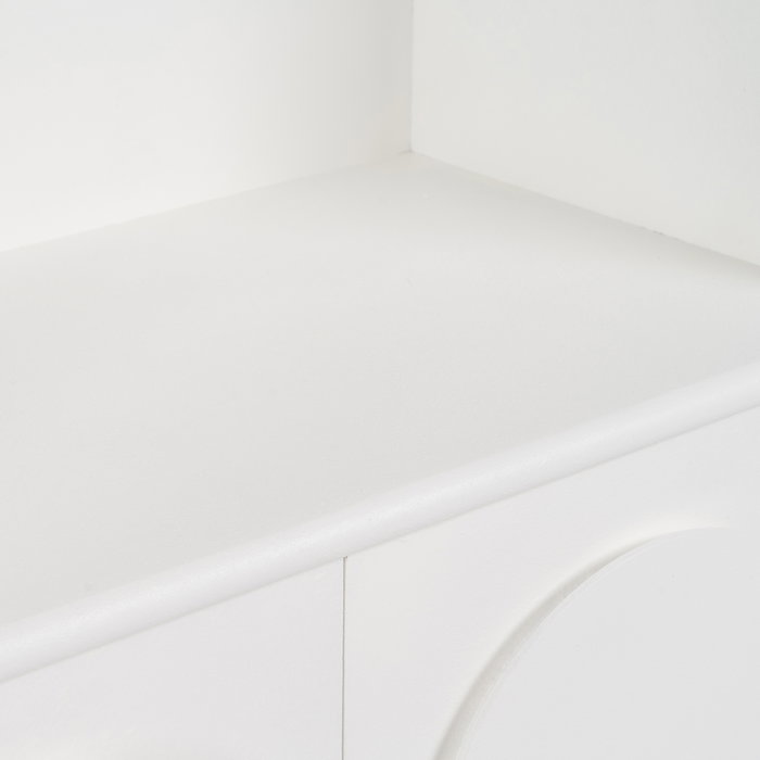 Librería Blanco Dm-Madera 80 X 40 X 175 cm