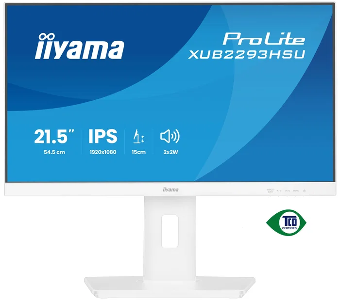 Iiyama ProLite XUB2293HSU-W7 21,5 Pulgadas Full HD IPS Blanco