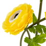 Flor Anémona Amarillo Artificial 30 X 30 X 115 cm (Set de 2)