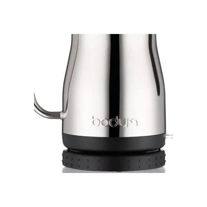 Bodum BISTRO Hervidor eléctrico con pico largo, 1.0 l, Acero Inoxidable