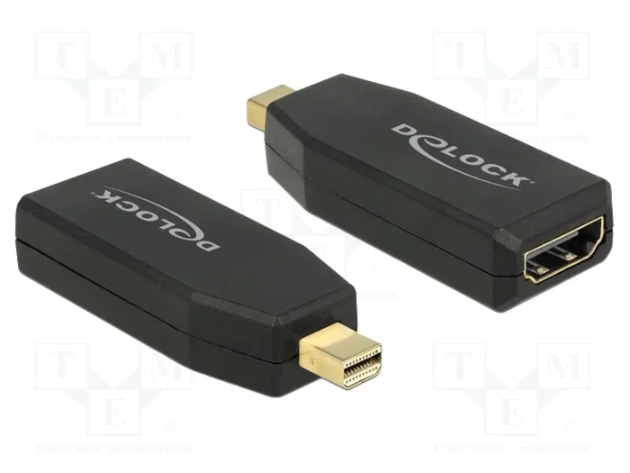 DeLOCK 65583 Adaptador mini DisplayPort 1.2 a HDMI 4K Negro DeLOCK 65583 Adaptador mini DisplayPort 1.2 a HDMI 4K Negro