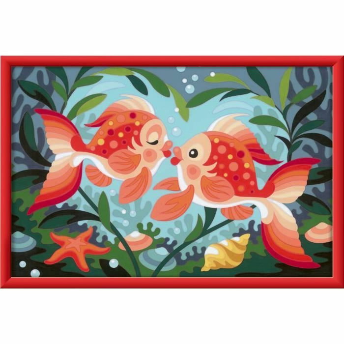 Ravensburger CreArt Kids Kit de pintura por números Besos de pez (31 x 21 cm) la SKU B1JQ66MJ72