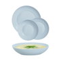Luminarc Vajilla Opal APY Paradise Azul de 18 piezas