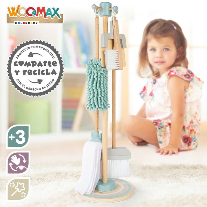 WOOMAX Set de limpieza de madera
