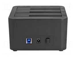 DeLOCK 64332 USB Dockingstation para 3 x SATA HDD/SSD con función de clonación 1:2