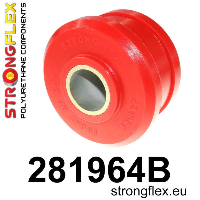 StrongFlex STF281964B Brazo Delantero Inferior - Trasero Silentblock Alta Flexibilidad Resistencia Carga Dinámica Temperatura Aceites Ácidos Solventes Clima StrongFlex STF281964B Brazo Delantero Inferior - Trasero Silentblock Alta Flexibilidad Resistencia Carga Dinámica Temperatura Aceites Ácidos Solventes Clima