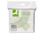 Q-connect Sobre para 2 CD polipropileno con solapa multitaladro, pack de 40 unidades