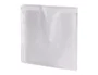 Q-connect Sobre para 2 CD polipropileno con solapa multitaladro, pack de 40 unidades