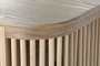 DKD Home Decor Cajonera Abeto Ratan Natural y Dorado