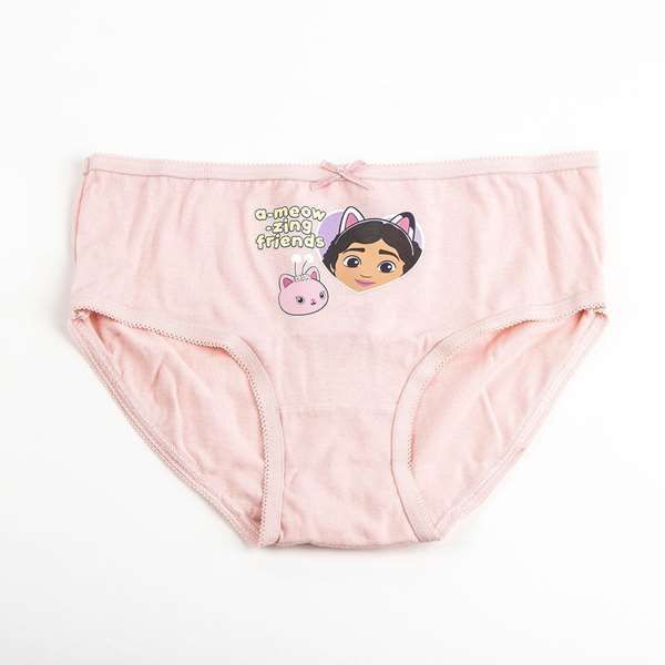 Cerdá Pack Braguitas Single Jersey 5 Piezas Gabby's Dollhouse T02/03 Talla 2 a 3 Años Multicolor