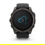 Garmin Fenix 8 51mm Reloj Inteligente Deportivo con Pantalla Solar Táctil de Zafiro, GPS, 32 GB, Pulsómetro, Resistencia al Agua 10 ATM, Banda de Silicona Negra