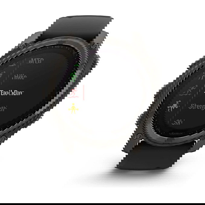 Garmin Fenix 8 51mm Reloj Inteligente Deportivo con Pantalla Solar Táctil de Zafiro, GPS, 32 GB, Pulsómetro, Resistencia al Agua 10 ATM, Banda de Silicona Negra Garmin Fenix 8 51mm Reloj Inteligente Deportivo con Pantalla Solar Táctil de Zafiro, GPS, 32 GB, Pulsómetro, Resistencia al Agua 10 ATM, Banda de Silicona Negra