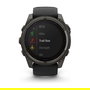Garmin Fenix 8 51mm Reloj Inteligente Deportivo con Pantalla Solar Táctil de Zafiro, GPS, 32 GB, Pulsómetro, Resistencia al Agua 10 ATM, Banda de Silicona Negra