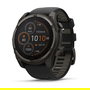 Garmin Fenix 8 51mm Reloj Inteligente Deportivo con Pantalla Solar Táctil de Zafiro, GPS, 32 GB, Pulsómetro, Resistencia al Agua 10 ATM, Banda de Silicona Negra