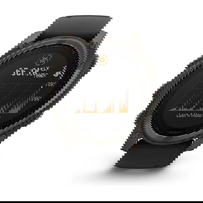 Garmin Fenix 8 51mm Reloj Inteligente Deportivo con Pantalla Solar Táctil de Zafiro, GPS, 32 GB, Pulsómetro, Resistencia al Agua 10 ATM, Banda de Silicona Negra Garmin Fenix 8 51mm Reloj Inteligente Deportivo con Pantalla Solar Táctil de Zafiro, GPS, 32 GB, Pulsómetro, Resistencia al Agua 10 ATM, Banda de Silicona Negra