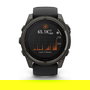 Garmin Fenix 8 51mm Reloj Inteligente Deportivo con Pantalla Solar Táctil de Zafiro, GPS, 32 GB, Pulsómetro, Resistencia al Agua 10 ATM, Banda de Silicona Negra