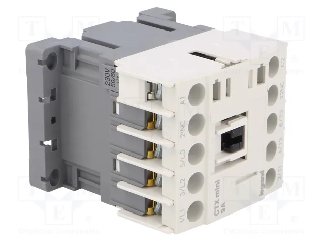 LEGRAND CTX3 MINI Contactor 3-polar 9A 230VAC