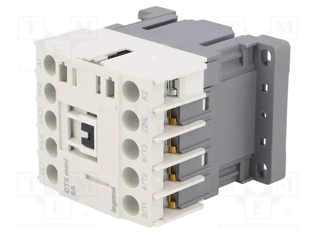LEGRAND CTX3 MINI Contactor 3-polar 9A 230VAC