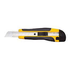 WEDO Cúter Allround 78 618 con Cuchilla de 18 mm, Incluye 2 Cuchillas de Repuesto