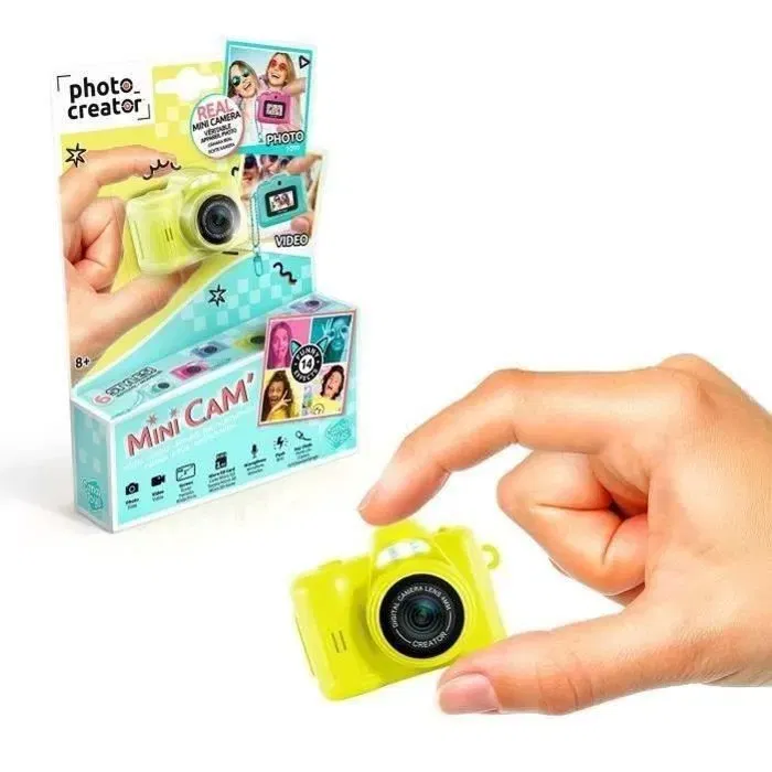 Canal Toys Mini Camara Digital de Fotos y Videos Pro CLK 062 con Llavero y Tarjeta SD de 1 GB Incluida Canal Toys Mini Camara Digital de Fotos y Videos Pro CLK 062 con Llavero y Tarjeta SD de 1 GB Incluida