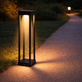 Baliza LED Solar 2700K Panel 6V/3W Batería 3,7V/4000mAh Control Remoto [HO-SOLARLAWNLIGHT-04]