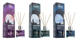 DKD Home Decor Ambientador Mikado Cristal Relax Sleep Snore Pack de 6