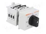 LOVATO ELECTRIC Interruptor de leva de voltímetro 16A 7 posiciones para raíl DIN