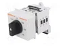 LOVATO ELECTRIC Interruptor de leva de voltímetro 16A 7 posiciones para raíl DIN
