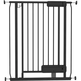 Ingenuity Barrera de seguridad para escaleras y mascotas ING17418, apertura mano o pie, 84cm alto, 73-80 cm ancho