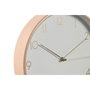 DKD Home Decor Set de 3 Relojes de Pared de PVC surtidos en Lila, Verde menta y Coral