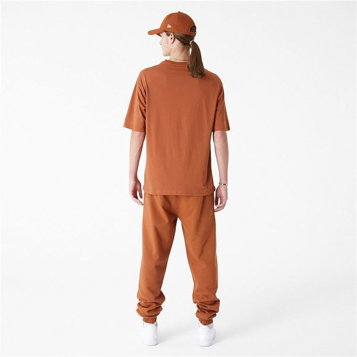 Camiseta Deportiva de Manga Corta New Era LEAGUE ESSNTLS LC OS TEE NEYYAN 60435552 Marrón (S)