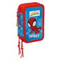 Portatodo Spider-Man Azul Rojo 12,5 x 19,5 x 5,5 cm 37 Piezas