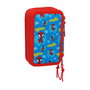 Portatodo Spider-Man Azul Rojo 12,5 x 19,5 x 5,5 cm 37 Piezas