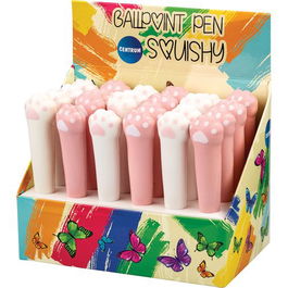 Boligrafo Centrum Squishy Paw Expositor De 24