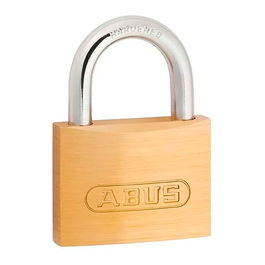 Abus Candado Latón 713/60 con 2 Llaves - 60 mm - Arco 32x31 mm - Ø8 mm