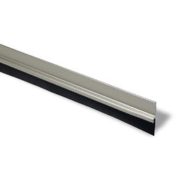 Brinox B82720E Burlete Adhesivo Aluminio con Goma Inoxidable para Puertas y Ventanas 100cm