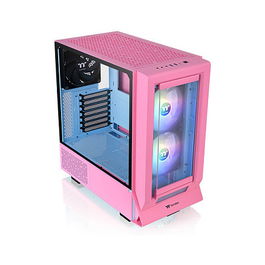 Thermaltake Ceres 350 MX Caja Midi Tower PC Rosa Bubble Pink ATX EATX micro ATX Mini-ITX SPCC con Ventana Lateral e Iluminación Multi