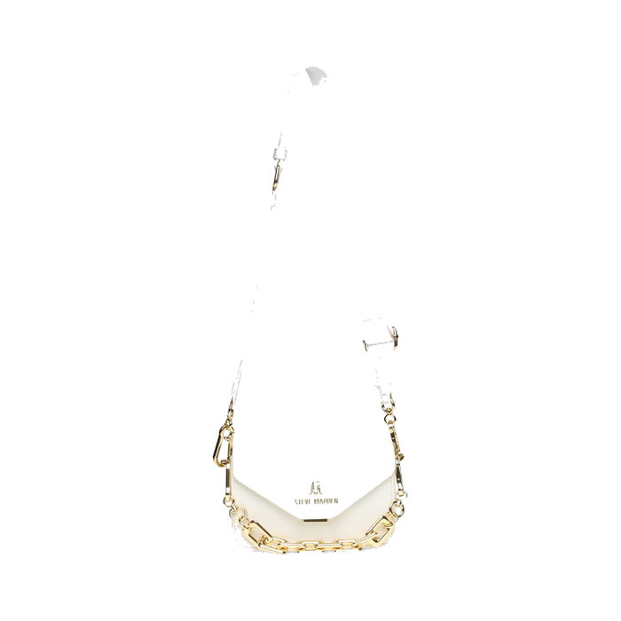 Steve Madden Bandolera BHESSA White/Gold SM13001113WHG Steve Madden Bandolera BHESSA White/Gold SM13001113WHG
