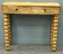 DKD Home Decor Consola de Mango Geométrico Marrón