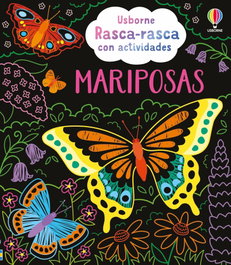 USBORNE, Mariposas - Rasca-rasca con actividades
