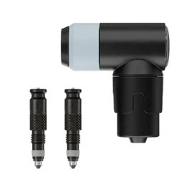 Schwalbe Kit Conversión Válvula Presta a Clik Valve con Cabezal Hinchador Recambio, 2 Unidades