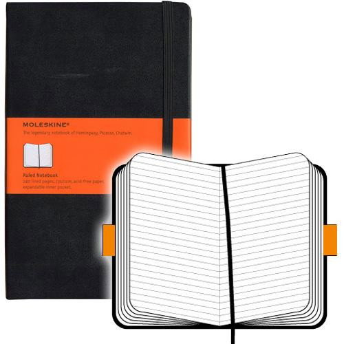 Moleskine Cuaderno Classic Tapa Dura Negro Rayado 13x21 cm Moleskine Cuaderno Classic Tapa Dura Negro Rayado 13x21 cm