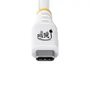StarTech.com Cable USB4 USB-C de 2m, 20 Gbps, 240W PD, Blanco