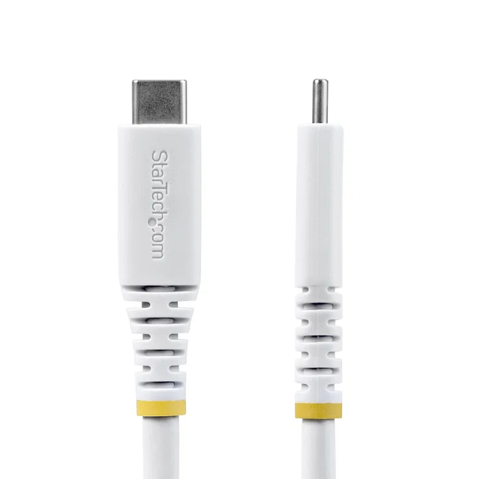 StarTech.com Cable USB4 USB-C de 2m, 20 Gbps, 240W PD, Blanco