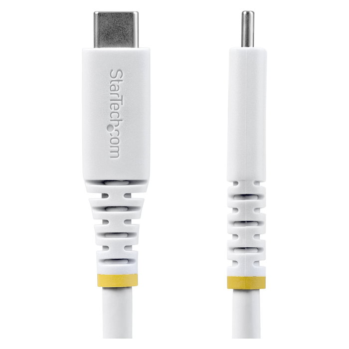 StarTech USB4 Cable USB-C de 2m, 20 Gbps, 240W, Blanco StarTech USB4 Cable USB-C de 2m, 20 Gbps, 240W, Blanco